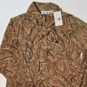 Women's Alfred Dunner Paisley Blouse